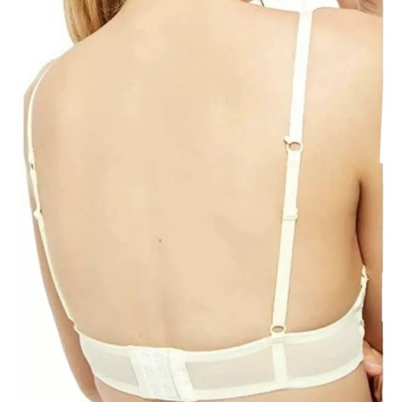 Free People Veronica Lace Bra 36D Faded Sunshine - Picture 4 of 12